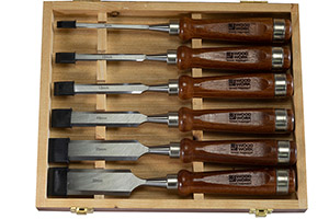 Набор стамесок из хромванадиевой стали PTS-600 Woodwork/Вудворк