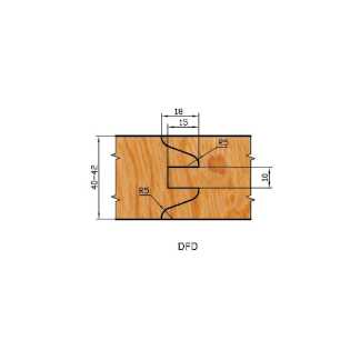 Дверной комплект (5 фрез) d=32