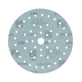 Шлифовальный диск GALAXY 150мм Multifit (50 отверстий), зерно 240