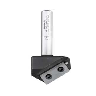 Фреза Dimar 1053669 V паз 130° гр. сменные ножи D54x12,7 L77 Z2 хвостовик 12_S,1 053 669