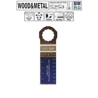 Погружное пильное полотно 28 мм для древесины и металла серия OMS11