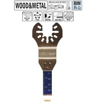Погружное пильное полотно BIM 10 мм для древесины и металла (без индивидуальной упаковки)