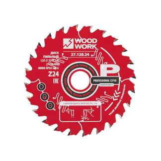 Диск пильный Профессионал 120x1,6/1,1x20+(9.5) Z=24 A=15°