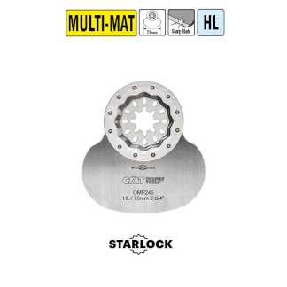 Погружной инструмент 70 мм для удаления силикона и шпаклевки STARLOCK CMT OMF245