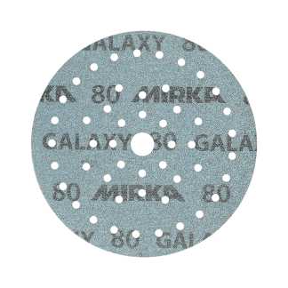 Шлифовальный диск GALAXY 150мм Multifit (50 отверстий), зерно 80