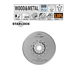 Сегментные пильные диски для обработки древесины и металла STARLOCK серия OMF174