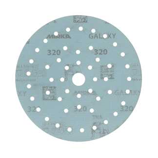Шлифовальный диск GALAXY 150мм Multifit (50 отверстий), зерно 320