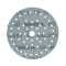 Шлифовальный диск GALAXY 150мм Multifit (50 отверстий), зерно 60