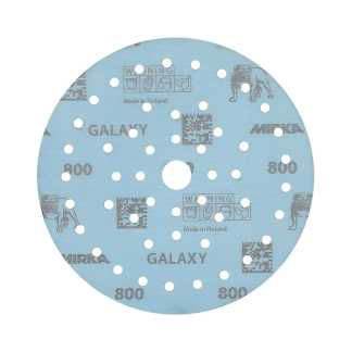 Шлифовальный диск GALAXY 150мм Multifit (50 отверстий), зерно 800
