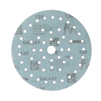 Шлифовальный диск GALAXY 150мм Multifit (50 отверстий), зерно 120
