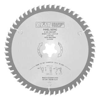 Диск пильный 190X2.6/1.8X20FF Z54 4°TCG