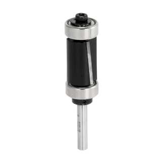 Фреза обгонная с верхним и нижним подшипниками D=19,5mm, I=25,4mm, L=83mm, Z=2, S=6mm