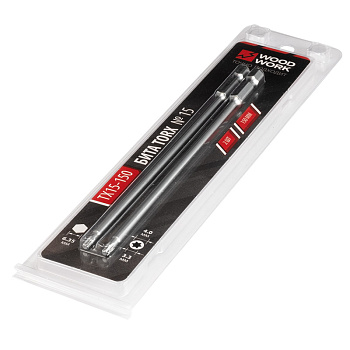 Бита TORX-T15 2 штуки длина 150 мм Woodwork/Вудворк TX15-150