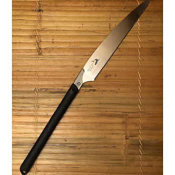 Японская ножовка Kataba Kariwaka 330 мм 10TPI Takagi 105430 с чёрной пластиковой рукояткой