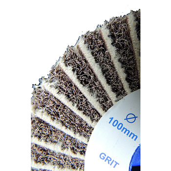 Шлифовальная ткань P100 + нетканый материал с абразивом P100 A4T Medium (код 1-095)