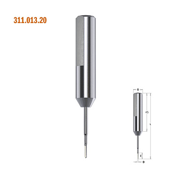 Сверло HWM для присадочного станка 1,3x5x70 Z=2+2 S=10x43 RH-LH CMT 311.013.20